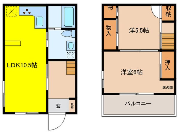 TSUBAKI HOUSEの物件間取画像